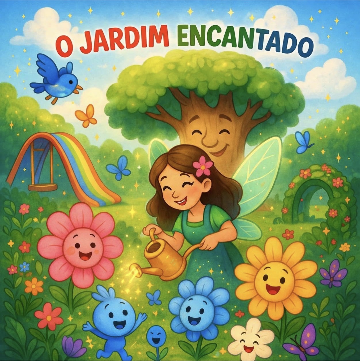 Capa do Livro O Jardim Encantado